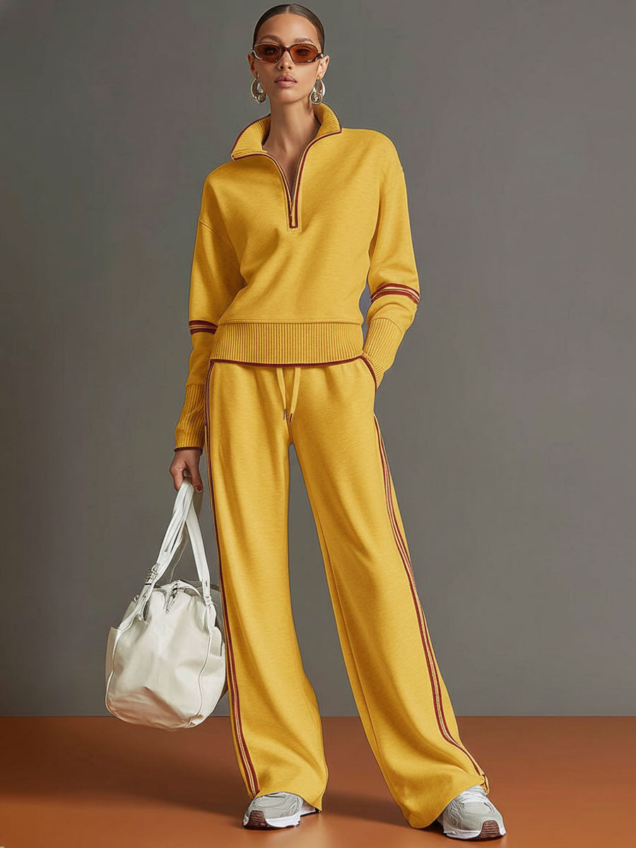 Marietta | Conjunto Completo con Top Suave y Pantalón Amplio