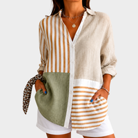Ghislaine | Blusa Patchwork Armonía de la Costa
