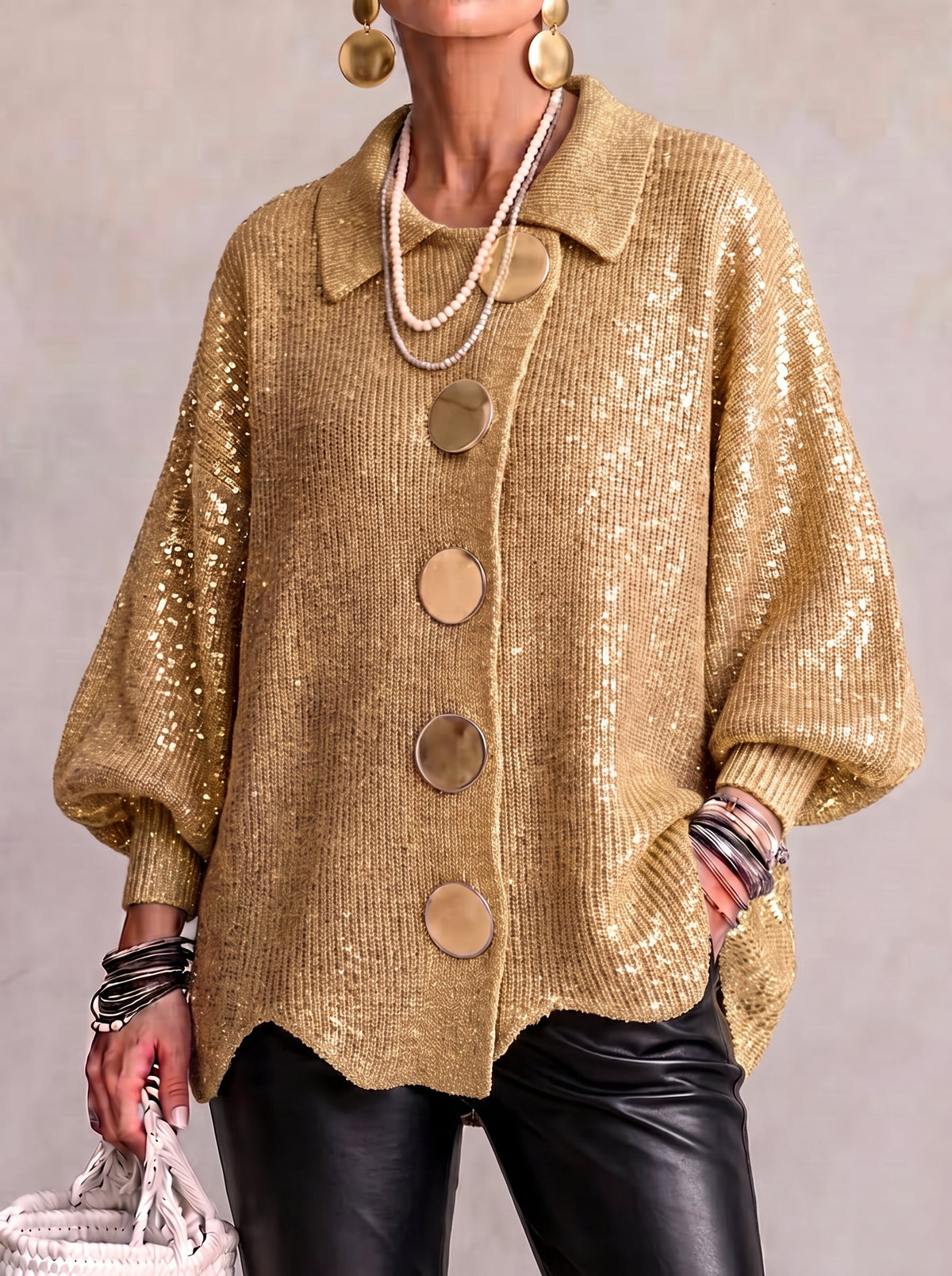 Catherine | Cardigan Acogedor Oversized