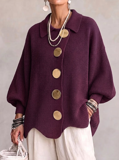 Catherine | Cardigan Acogedor Oversized