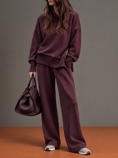 Serena | Conjunto Completo en Felpa Amplia