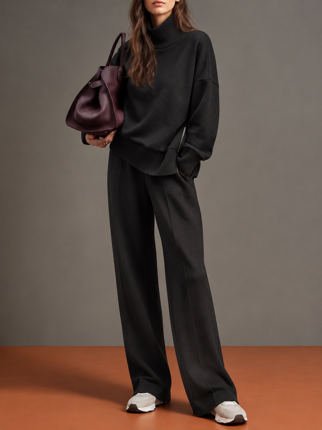 Serena | Conjunto Completo en Felpa Amplia